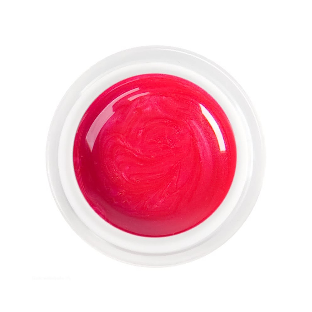 Żel kolorowy / paint żel 5 ml - nr 009 - czerwony perłowy