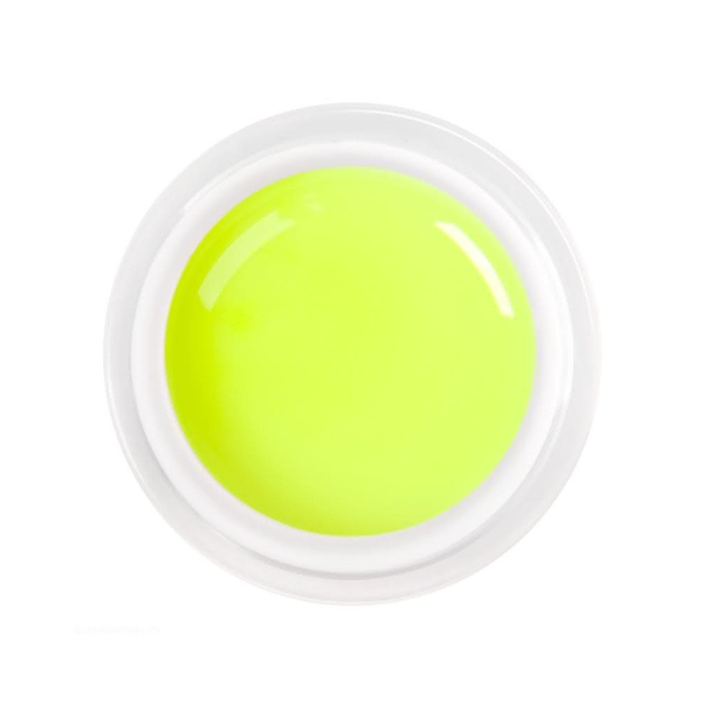 Żel kolorowy / paint żel 5 ml - nr 015 - żółty neon