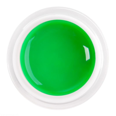 Żel kolorowy / paint żel 5 ml - nr 074 - neonowy zielony bez warstwy dyspersyjnej