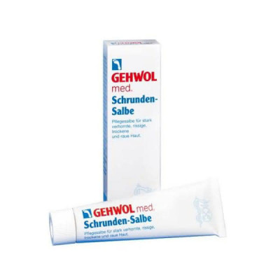 GEHWOL med Schrunden-Salbe Maść do zrogowaciałej, popękanej, wysuszonej i szorstkiej skóry 75 ml