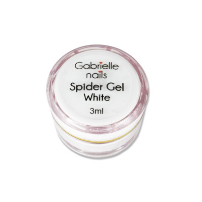 Żel LED/UV spider biały Gel White spider Gabrielle Nails