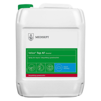 MEDISEPT Velox Top AF 5L - płyn do dezynfekcji powierzchni