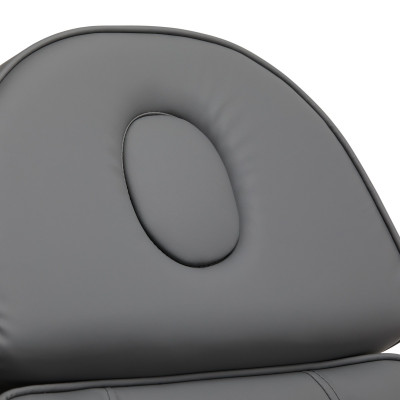 Elektryczny fotel kosmetyczny Lux 273b 3 silniki szary