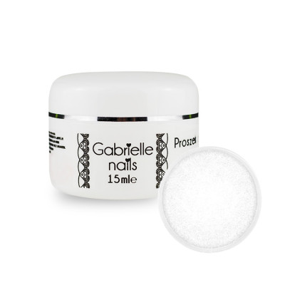 Proszek akrylowy biały Gabrielle Nails 15ml