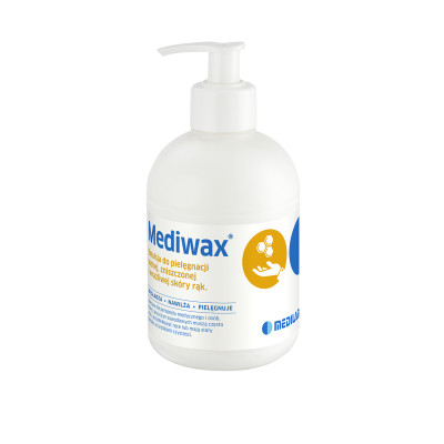 Medilab Krem Mediwax - Emulsja do pielęgnacji skóry rąk 330 ml