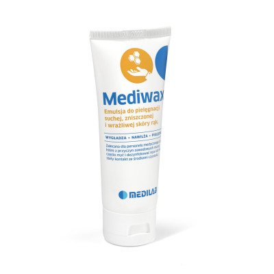 Medilab Krem Mediwax - Emulsja do pielęgnacji skóry rąk 75ml