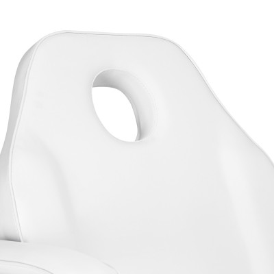 Fotel kosmetyczny Sillon z kuwetami biały