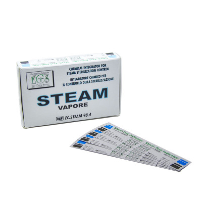 Test do kontroli sterylizacji EC. STEAM 98.4 250 szt.